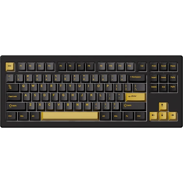 Akko 5087 V3 Akko V3 Pro Piano bezdrôtová herná klávesnica (US) čiernožltá - Klávesnice - Hlavný obrázok