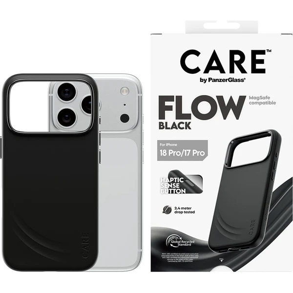 PanzerGlass CARE Flow MagSafe kryt Apple iPhone 18 Pro/17 Pro černý - Puzdra - Obrázok d_c47590a9a48c48d18687344c28e0e005