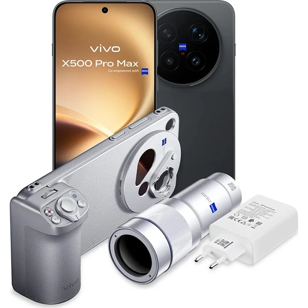 VIVO X500 Pro Max 12+512GB Photographer Kit - Moonlit Black - Mobilné telefóny - Hlavný obrázok