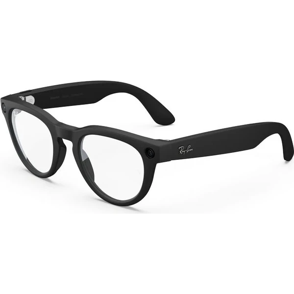 Meta RAY-BAN Headliner Gen2 (Štandardné) inteligentné matné okuliare (priehľadné šošovky) čierne - AR okuliare - Hlavný obrázok