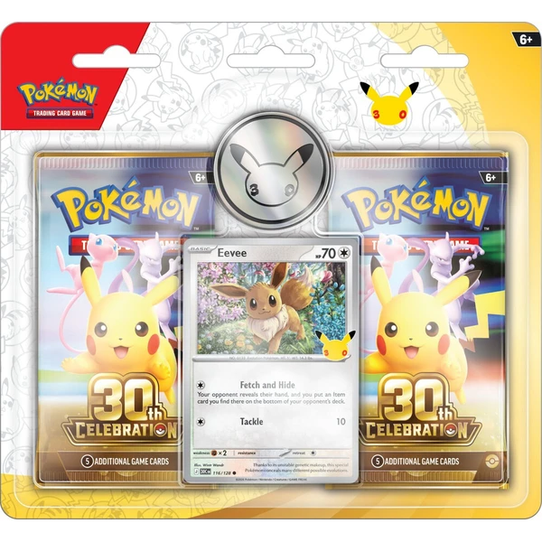 Pokémon TCG: 30th Celebration 2-Pack Blister - Pokémon karty - Hlavný obrázok