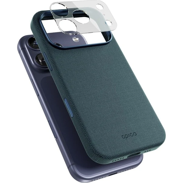Epico SolidWoven Pro Mag+ púzdro na iPhone 17 Pro + ochranný modul na fotoaparát modrý - Puzdra - Hlavný obrázok