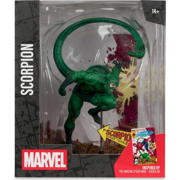Figúrka McFarlane Marvel - Scorpion (The Amazing Spider-Man #318) 17 cm - Figúrky - Obrázok d_c4f5461b69af47dab518405873cbc9c8