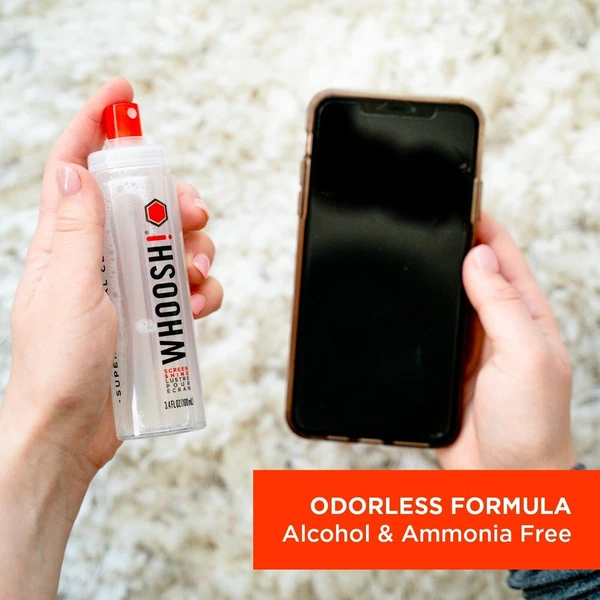 WHOOSH! Screen Shine Duo čistič obrazoviek - 100 + 8 ml - Čistiace roztoky - Obrázok d_c50337bc18db41f399726379c7f1824d