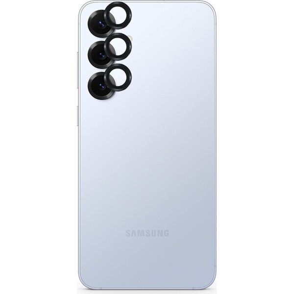 E-shop Spello hliníkové ochranné sklo na šošovky fotoaparátu pre Samsung Galaxy S26/S26+ čierne