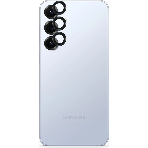 Spello hliníkové ochranné sklo na šošovky fotoaparátu pre Samsung Galaxy S26/S26+ čierne - Ochranné fólie a sklo - Hlavný obrázok