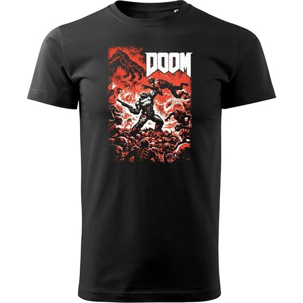 Tričko DOOM - Doom Slayer L - Tričká - Hlavný obrázok