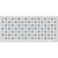 NuPhy Bokeh Ionic White podložka pod myš a klávesnicu biela - Podložky