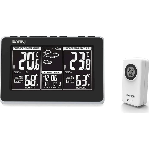 GARNI 560 EASY II meteorologická stanica čierna - Meteorologické stanice - Obrázok d_c58f8243ee6c43c6a5c8263e7254509b