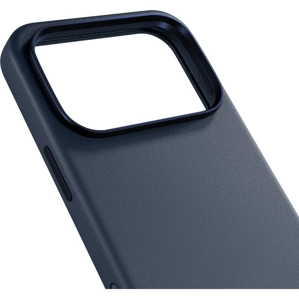Epico Leather Pro Mag+ MagSafe/Qi2 kožený kryt iPhone 17 Pro Max/18 Pro Max modrý - Puzdra - Obrázok d_c5f8465fe2f54d18a7f4525cabd1b0e9