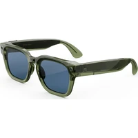 Meta Glasses Fury – Racing Green Frame, Light Blue Atlantic Lens, Standard & Adjustable Bridge - AR okuliare