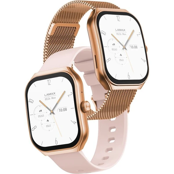 LAMAX Flow AMOLED chytré hodinky zlatoružové - Inteligentné hodinky - Obrázok d_c6d83764d7594fc7b454f68eec9c1786