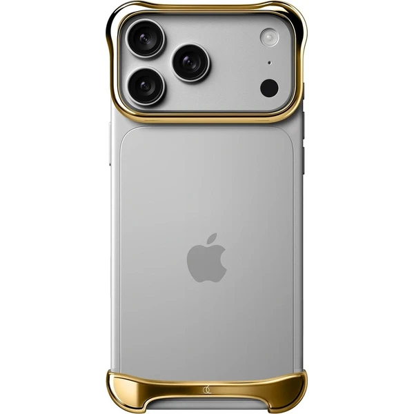 Arc Pulse - hliníkový ochranný rám na iPhone 18 Pro, zlatý - Puzdra - Obrázok d_c724201bbab64b9f9fb55ebb35e8dcfb