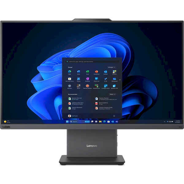 Lenovo ThinkCentre neo 50a 24 Gen 6 LNL AIO (13QH0012CK) šedý - All-in-one - Hlavný obrázok
