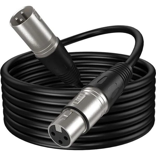 Fifine L9C XLR kábel 1,8m čierny - Káble a redukcie - Hlavný obrázok