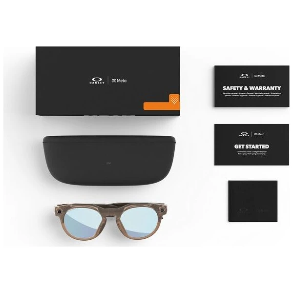 Meta OAKLEY HSTN chytré okuliare (polarizačné Prizm Deep Water sklá) hnedé - AR okuliare - Obrázok d_c74ef2e59e8646deb23f48d82fea5c1f
