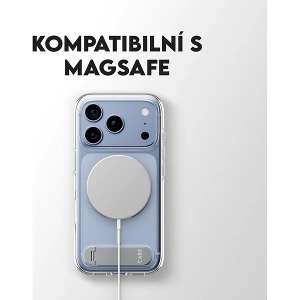 PanzerGlass CARE KickStand MagSafe kryt Apple iPhone 18 Pro/17 Pro bílý - Puzdra - Obrázok d_c7f28c4fc3ad443ab8cf0d6b3818326e