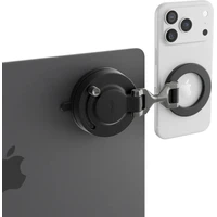 Epico Mag+ MagSafe prísavný držiak na telefón do auta a na hladké povrchy čierny - Držiaky