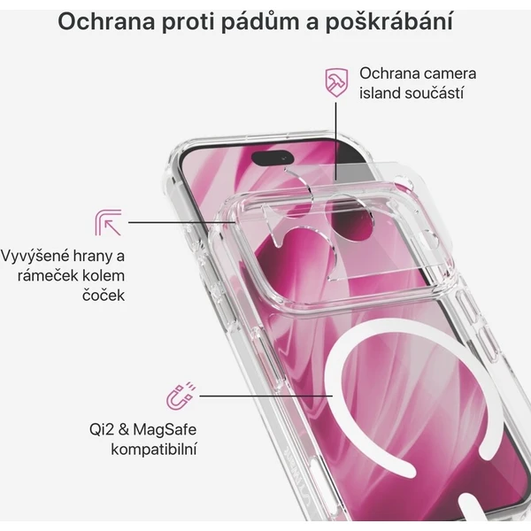iWant Hero Mag+ MagSafe/Qi2 kryt iPhone 17 Pro Max/18 Pro Max čirý - Puzdra - Obrázok d_c8ec9ac117bd4d828f661380deb7c4f2