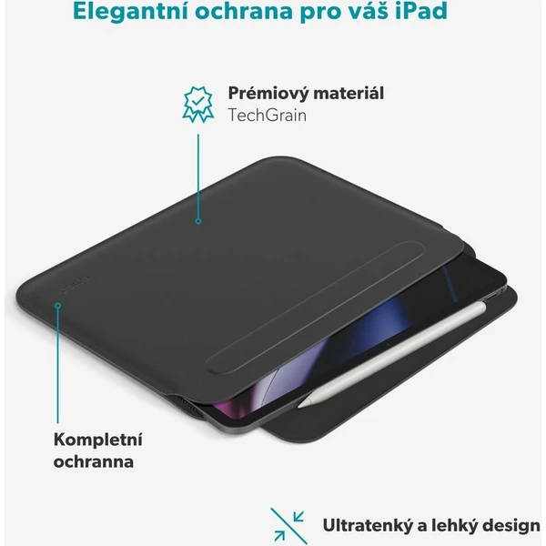 Epico TechGrain Sleeve pouzdro iPad Pro 11" (3.-6. gen)/Air 10,9"/Air 11"/iPad 10,9" černé - Puzdra - Obrázok d_c8fff0f705d54c9ea385665177b886f0