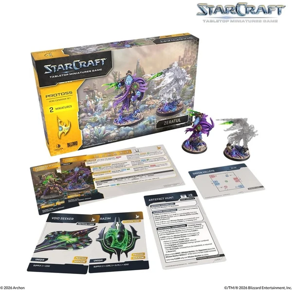 StarCraft The Miniatures Game - Zeratul - Protoss - Hero Expansion Set - EN - Stolové hry - Obrázok d_c91efb0dbf284533b3abbfd6220ae12f