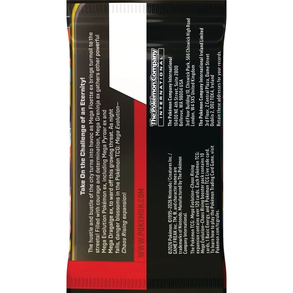 Pokémon TCG: ME04 - Chaos Rising Booster - Pokémon karty - Obrázok d_c96001cc466e4094bc155e35026085a9