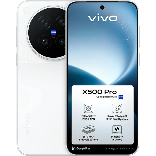 VIVO X500 Pro(12+256G) Sunny White - Mobilné telefóny - Hlavný obrázok