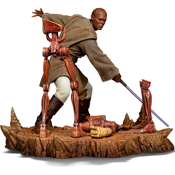 Soška Iron Studios Star Wars: Mace Windu Art Scale 1/10 - Sochy a sošky - Obrázok d_c9eb43dee0394a22bf68882e37f23da9
