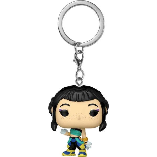 Funko POP! Pocket Keychain: K-Pop Demon Hunters - Zoey - Funko POP! - Hlavný obrázok