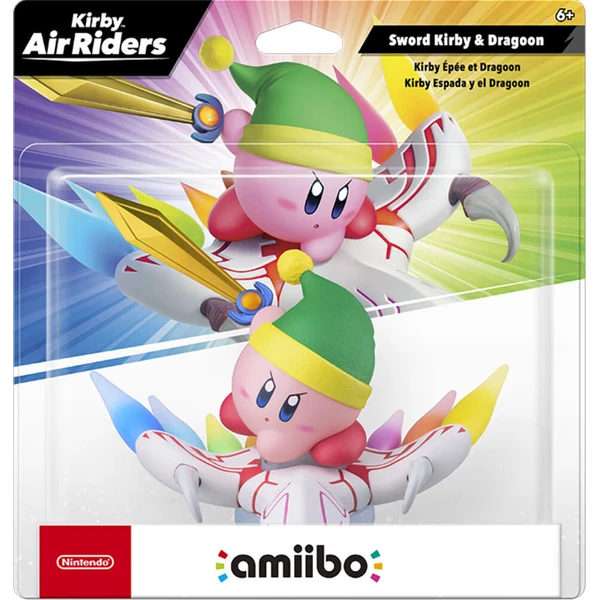 Figurka amiibo Sword Kirby & Dragoon - Kirby Air Riders - Figúrky - Hlavný obrázok