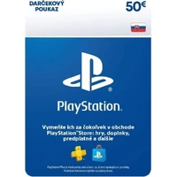 PlayStation Store - Darčeková karta 50 € - Kredity