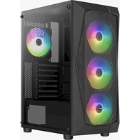 Aerocool Falcon V2 Midi-Tower čierna - Počítačové skrine
