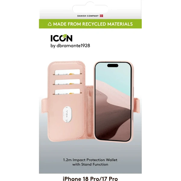 dbramante1928 Copenhagen - Pouzdro s klopou pre mobilný telefón - ICON - pink sand - pre Apple iPhon - Puzdra - Obrázok d_ca5a3beedbc24ddc85b9e652624a3bbc