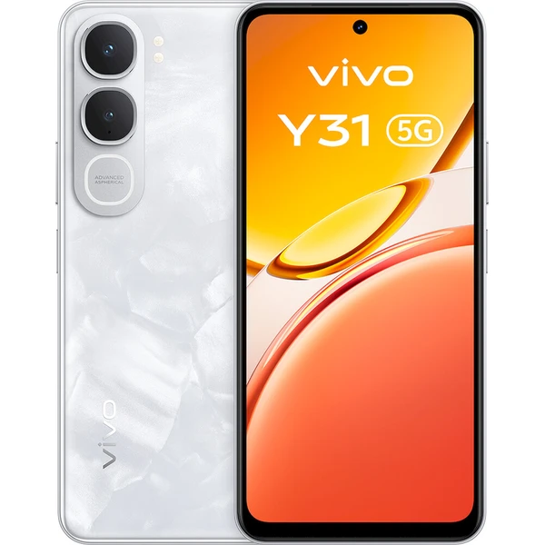 Vivo Y31 5G 6/256GB biely - Mobilné telefóny - Hlavný obrázok