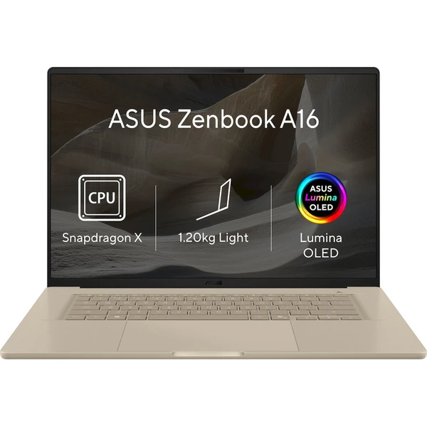 ASUS Zenbook A16 (UX3607QA-OLED104WZ) béžový - Notebooky - Hlavný obrázok