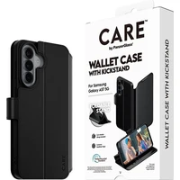 PanzerGlass® CARE Wallet Kickstand puzdro Samsung Galaxy A57 čierne - Puzdra
