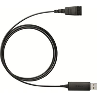 Jabra Link 230 QD/USB-A adaptér čierny - Káble a redukcie