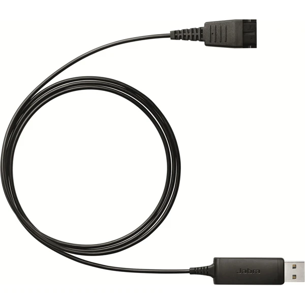 Jabra Link 230 QD/USB-A adaptér čierny - Káble a redukcie - Hlavný obrázok