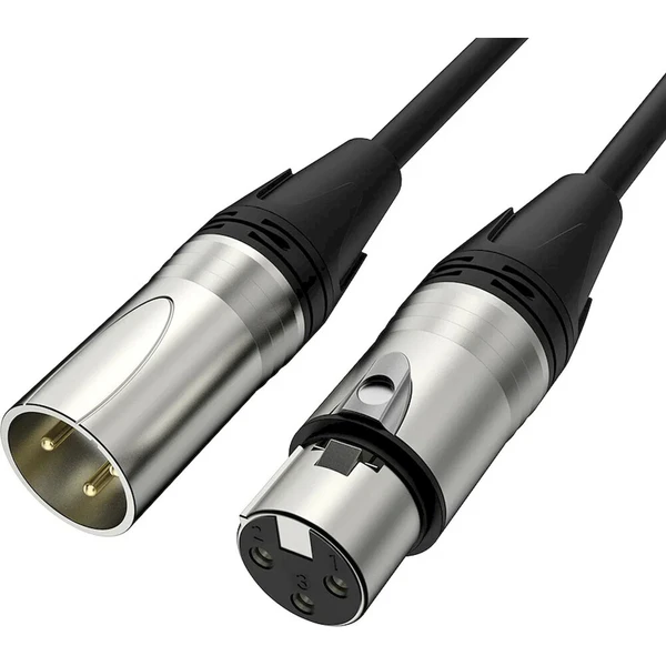 Maono XLR/XLR prepojovací kábel 1,8m čierny - Káble a redukcie - Hlavný obrázok