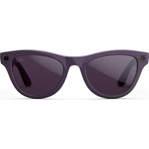 Meta RAY-BAN Skyler Gen2 (Štandardné) inteligentné lesklé okuliare (zatmavovacie - číre/ametystové)  - AR okuliare - Obrázok d_cba28a70ae7442e2ab120d3110ca7e3a