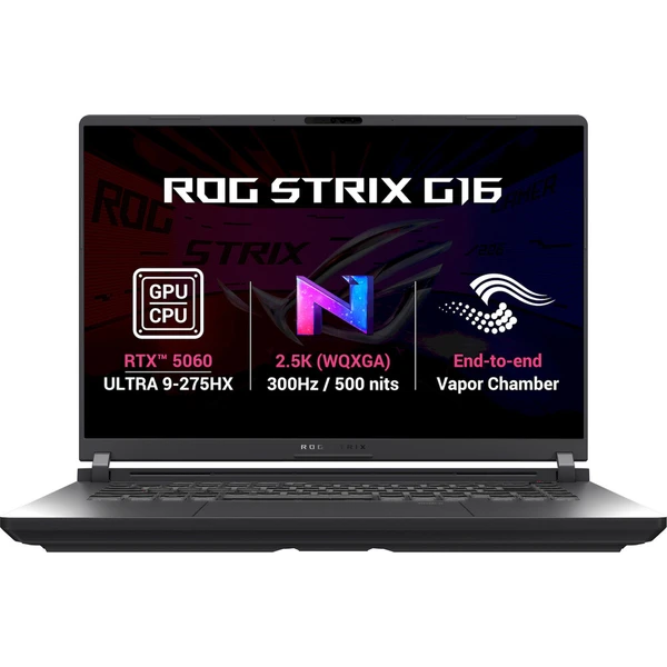 ASUS ROG Strix G16 (G615LM-TS277WZ) RTX 5060 sivý - Notebooky - Hlavný obrázok