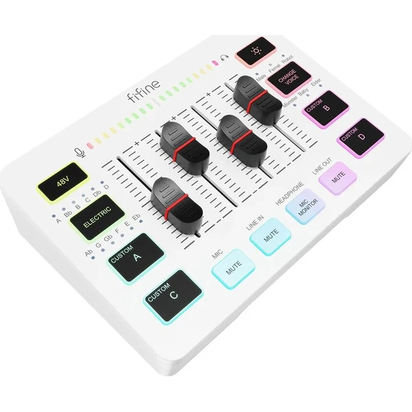Fifine SC3 mixpult biely - Mixpulty - Obrázok d_cc332e60e19f4969aaf490e2c543eee3