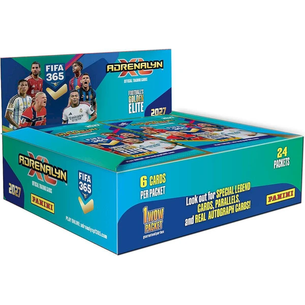 Panini FIFA 365 2026/2027 Adrenalyn XL - Box (24 ks) - Futbalové karty - Hlavný obrázok