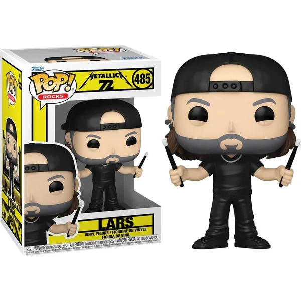 Funko POP! #485 Rocks: Metallica - Lars (72 Seasons) - Funko POP! - Hlavný obrázok