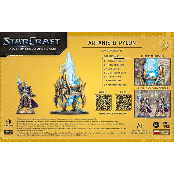 StarCraft The Miniatures Game - Artanis (Hierarch) - Protoss - Hero Expansion Set - EN - Stolové hry - Obrázok d_ccc9f3fb2d884e52b64ec04bbb7711b1