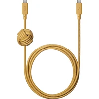 Native Union Anchor Cable USB-C/USB-C kábel 3m, 100W horčicový - Káble a redukcie