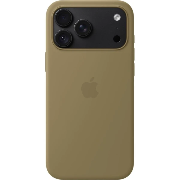 iPhone 18 Pro Max Silicone Case with MagSafe - Olive - Puzdra - Obrázok d_ccf57d66209846cf90847351307da814