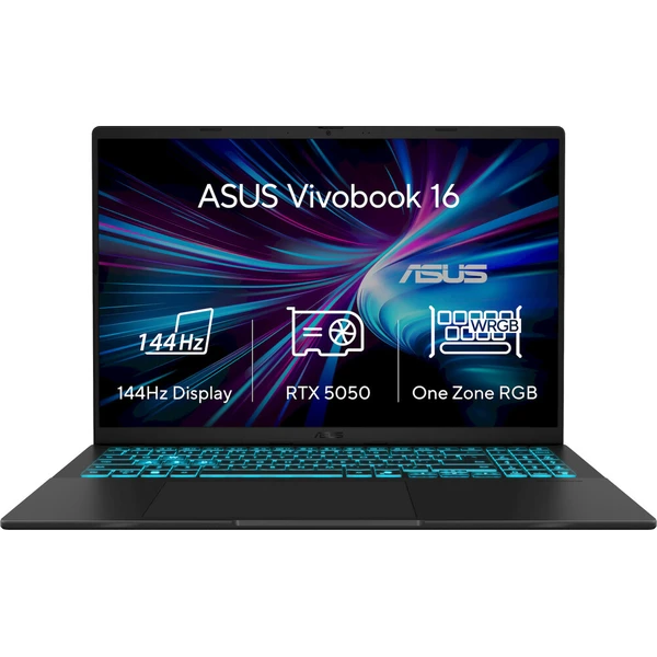 ASUS Vivobook Gaming V16 (V3607VH-RP096W) RTX 5050 čierny - Notebooky - Hlavný obrázok