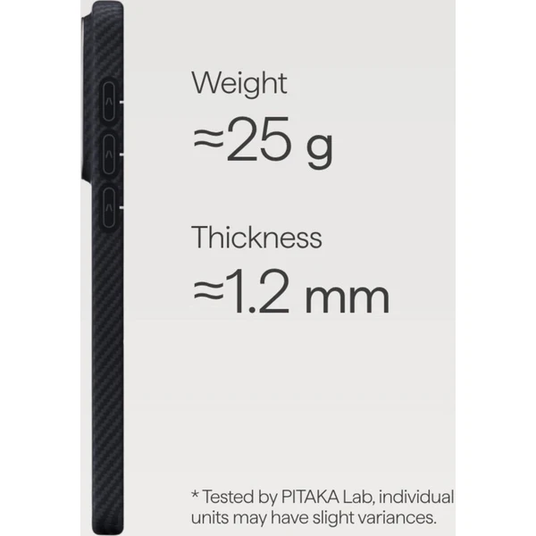 Pitaka Edge Case MagSafe kryt Samsung Galaxy S26 Black/Grey Twill - Puzdra - Obrázok d_cda1ffc7ff8c45ddbeddf6fc9b5cdb86