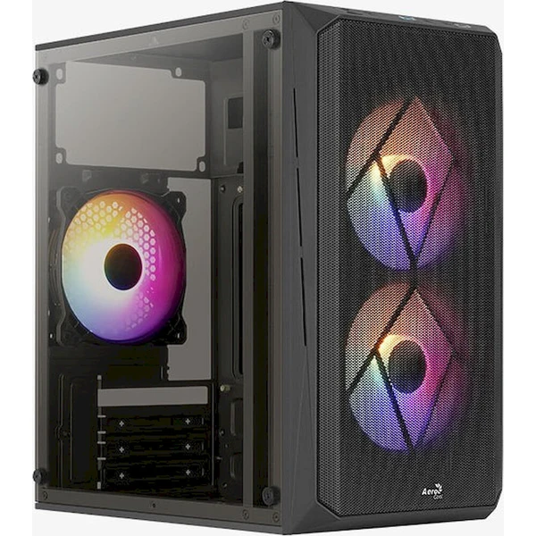 Aerocool CS-107 v2 Micro-ATX čierna - Počítačové skrine - Hlavný obrázok